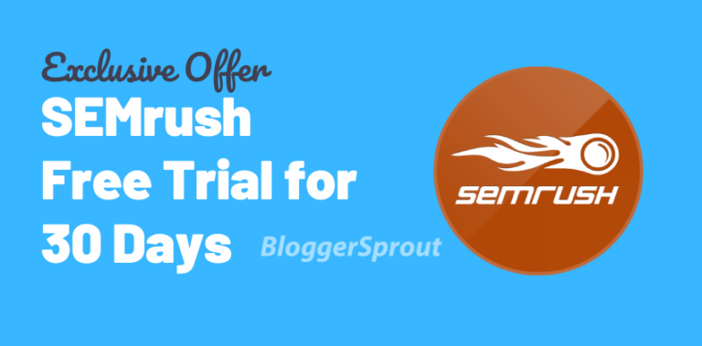 SEMrush PRO 30-Days Trial and GURU 14-Days FREE Trial Offers