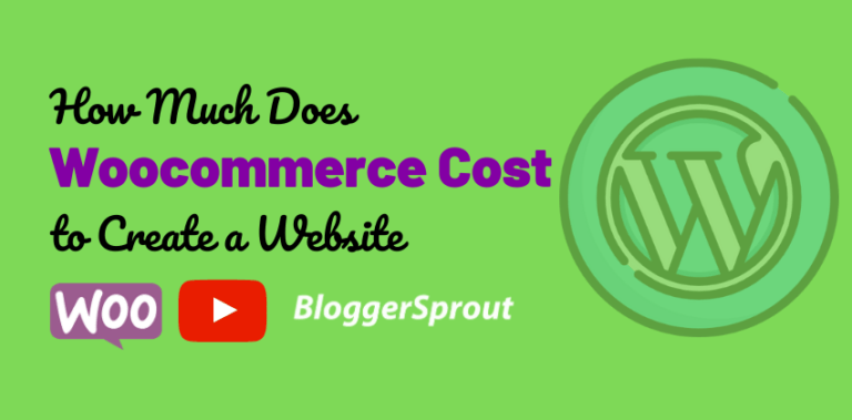 How Much Does Woocommerce Cost to Create a Website