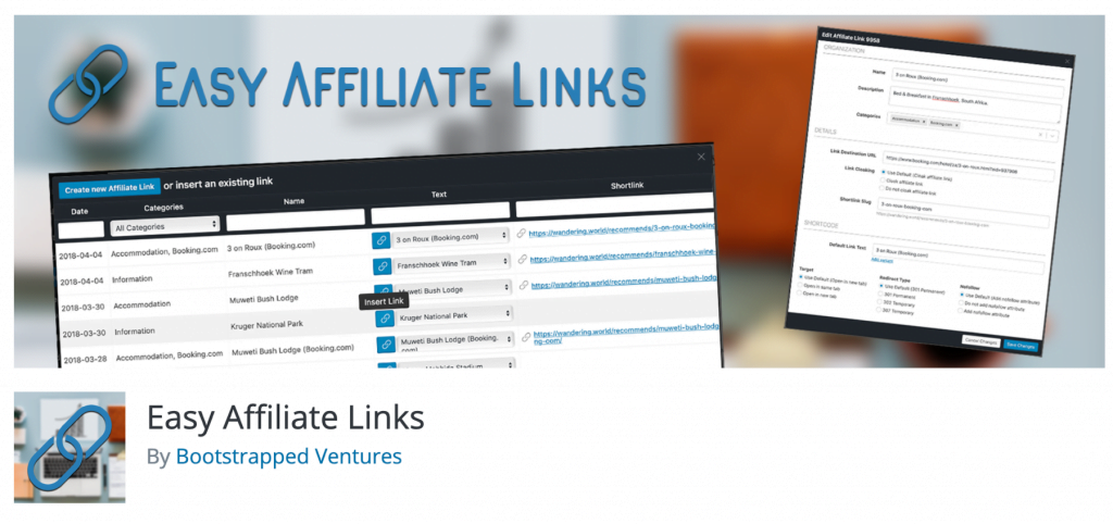 Easy-affiliate-links best wordpress affiliate marketing plugins