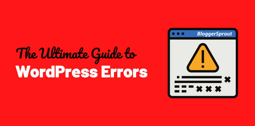guide wordpress errors
