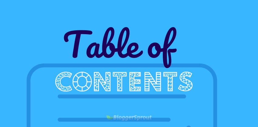 How To Add A Table of Contents in WordPress